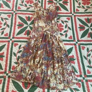 Y2k abstract asymmetrical dress